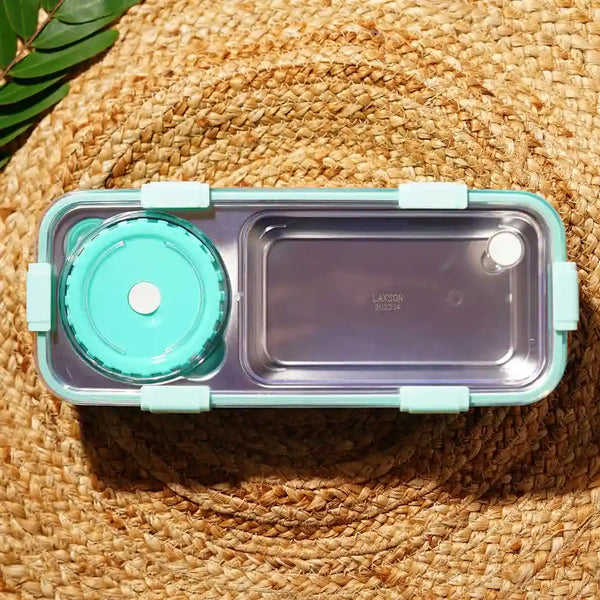 Personalized Individual Seal Lunch Box for Kids - Turquoise