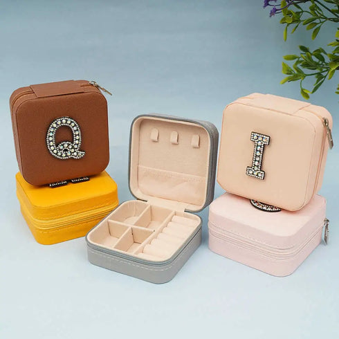 Personalized Initial Organizer Jewellery Box for Women