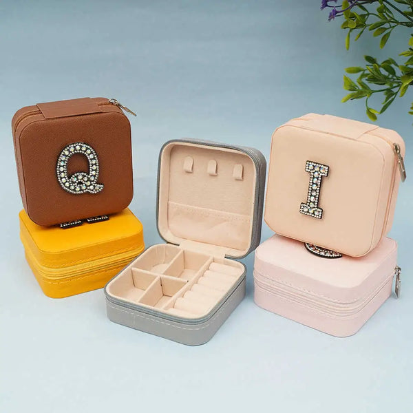 Personalized Initial Organizer Jewellery Box for Women