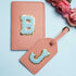 Personalized Initial Passport Cover & Luggage Tag Combo Gift Set