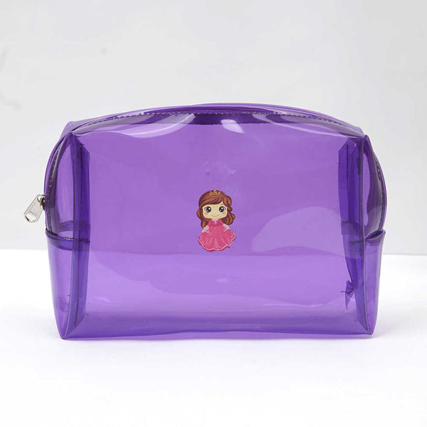 Personalized Jelly Travel Box Pouch for Kids - Purple