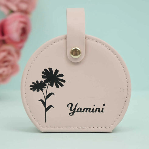 Personalized Jewellery Organizer Travel Storage Case For Women