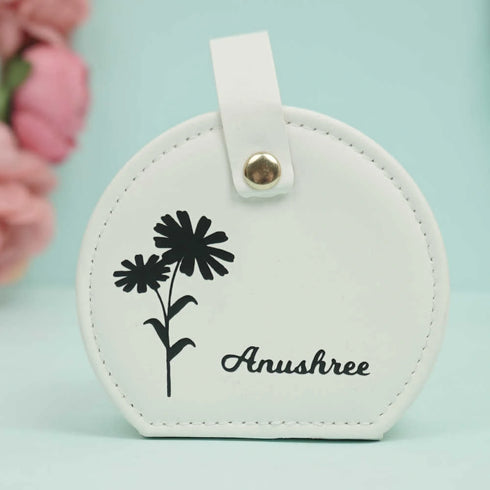 Personalized Jewelry Organizer Travel Storage Case For Women