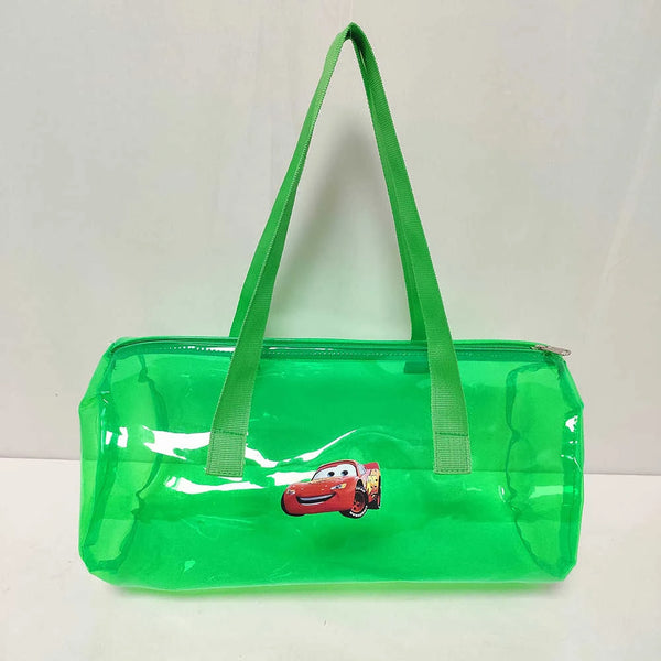 Personalized Kids Jelly Duffle Bag - Dark Green