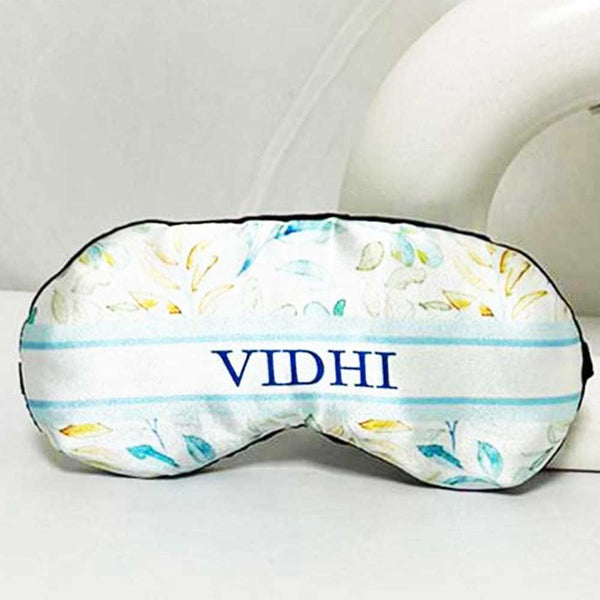 Personalized Leaf's Printed Eye Masks