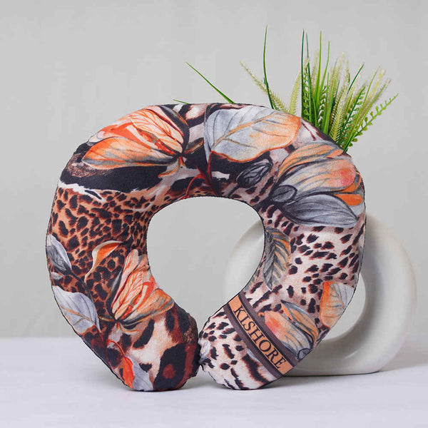 Personalized Leaf's Printed Neck Pillow