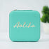 Personalized Organizer Jewellery Box for Women - Turquoise