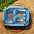 Personalized Partition Seal Lunch Box for Kids - Blue