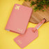 Personalized Passport Cover & Luggage Tag Combo Gift Set