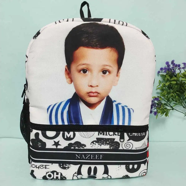 Personalized Photo Printed Backpack for Kids