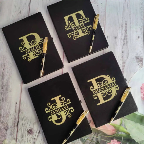 Personalized Planner Diary and Pen Set