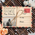 Personalized Wooden Postcard for Valentine's Day