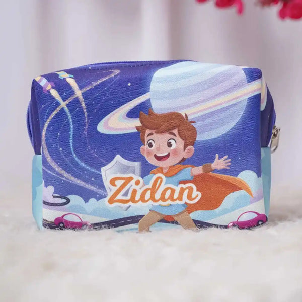 Personalized Printed Box Pouch for Kids