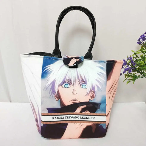 Personalized Printed Lunch Bag With Handle for Kids