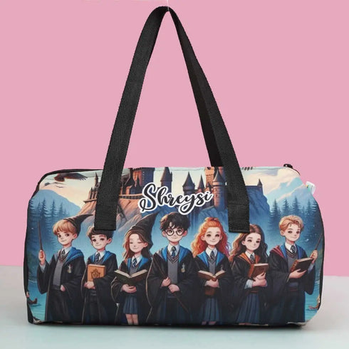 Personalized Printed Swimming Duffle Bag for Kids