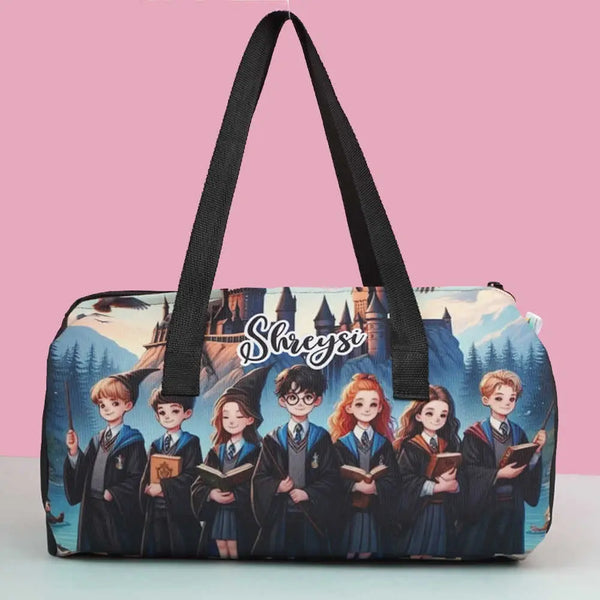 Personalized Printed Swimming Duffle Bag for Kids