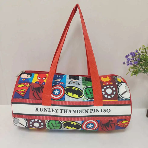 Personalized Printed Swimming Duffle Bag for Kids