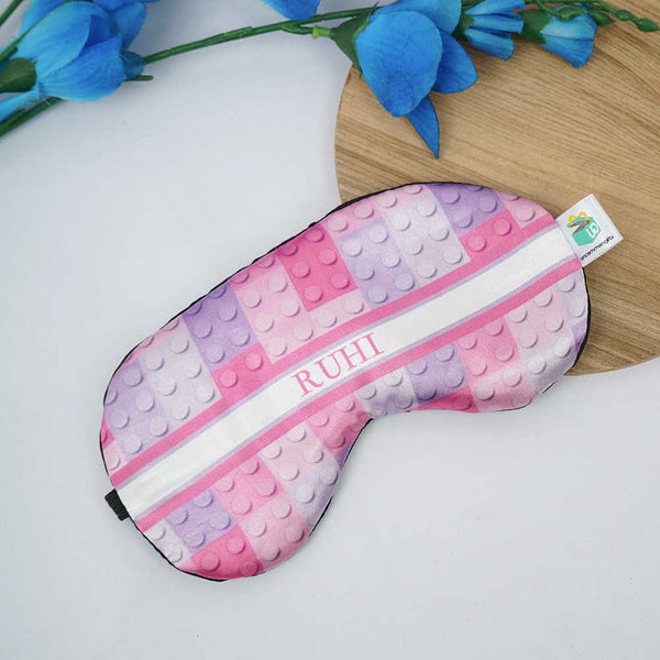 Personalized Puzzle Printed Eye Mask for Kids