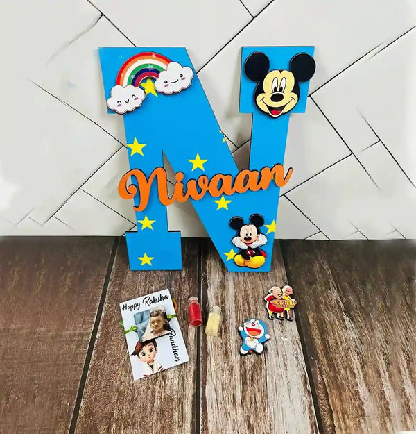 Personalized Rakhi Combo for Kids