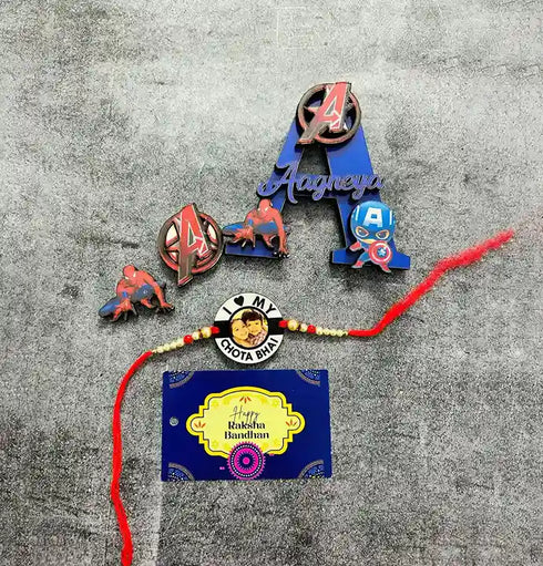 Personalized Rakhi Special Combo for Kids