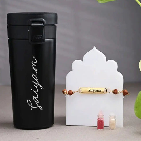 Personalized Rudraksh Rakhi with Flask