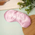 Personalized Satin Printed Eye Mask - Pink