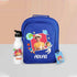Personalized School Bag & Steel Sipper with Bag Tag Combo For Kids