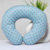 Personalized Sky Blue Printed Neck Pillow