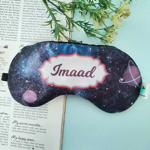 Personalized Space Printed Kids Eye Mask