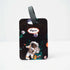 Personalized Space Printed Kids Luggage Tag