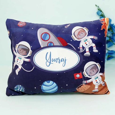 Personalized Space Printed Pillow for Kids
