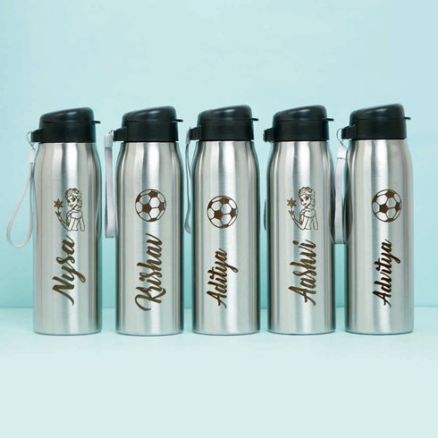Personalized Stainless Steel Bottle for Kids