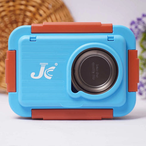 Personalized Stainless Steel Lunch Box for Kids - Blue