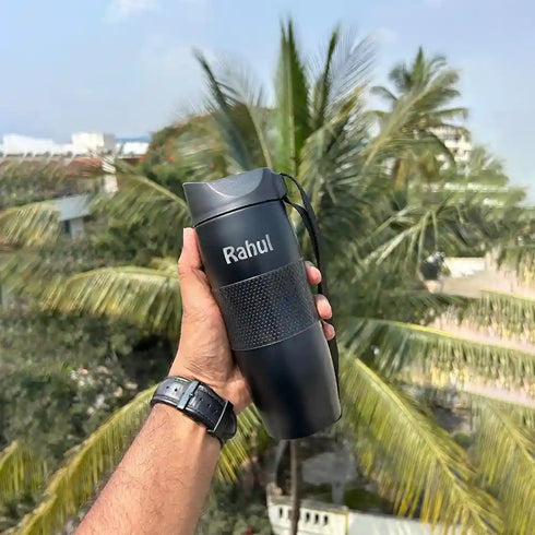 Personalized Steel Turbo Travel Mug