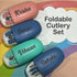 Personalized Tedemei Foldable Cutlery Set