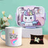 Personalized Unicorn Lunch Box Rakhi Hamper for Kids