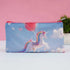 Personalized Unicorn Printed Pencil Pouch for Kids
