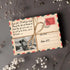 Personalized Wooden Postcard for Valentine's Day