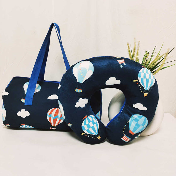 Personalized Air Balloon Printed Kids Duffle Bag Gift Combo
