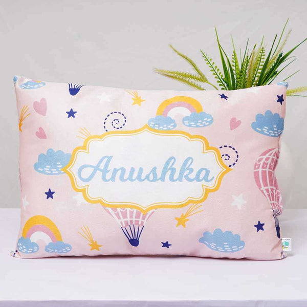 Personalized Air Balloons Printed Kids Pillow