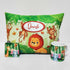 Personalized Animals Printed Kids Pillow Combo Gift Set