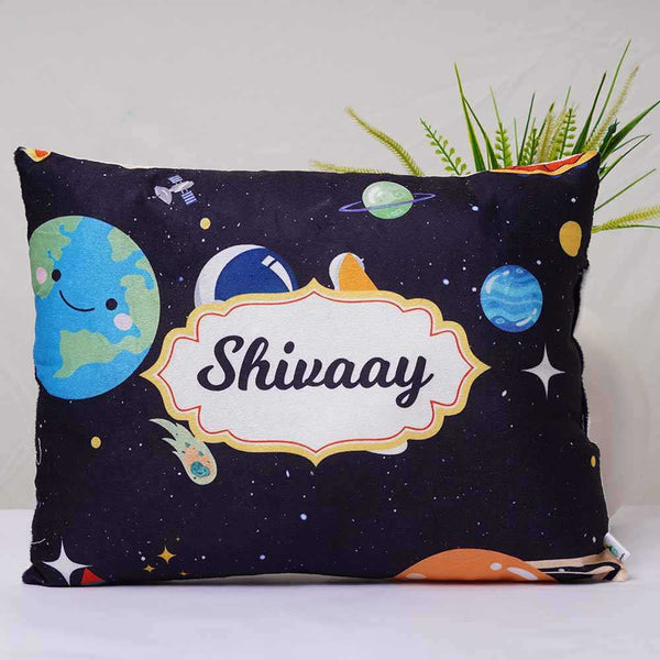 Personalized Astronaut Printed Kids Pillow