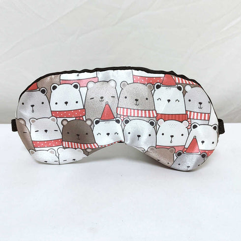 Personalized Bears Printed Kids Eye Mask