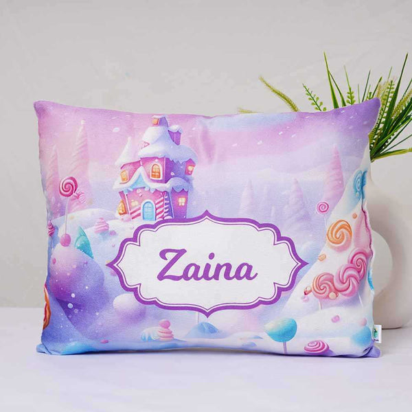 Personalized Candies Printed Kids Pillow