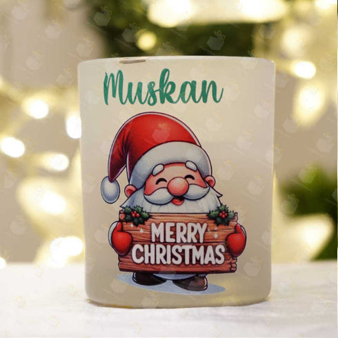 Personalized Candle for Christmas