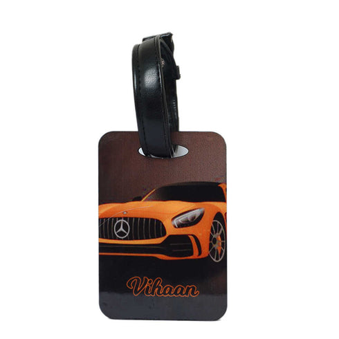 Personalized Car Printed Kids Luggage Tag