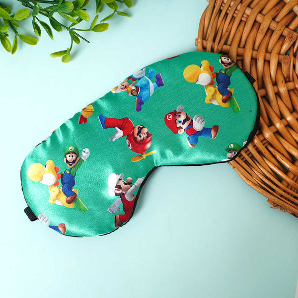 Personalized Cartoon Printed Kids Eye Mask