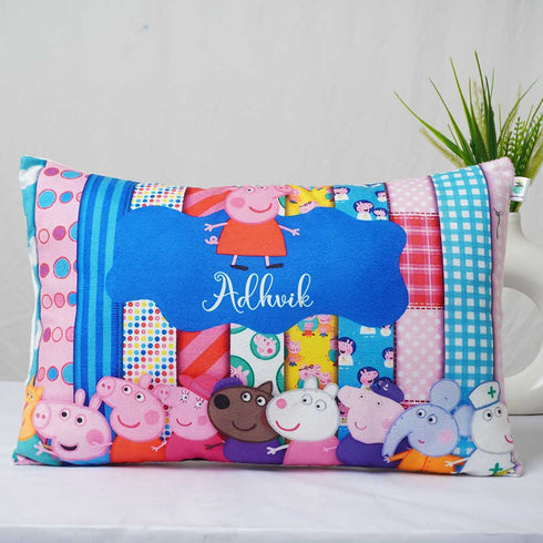 Personalized Cartoons Printed Kids Pillow
