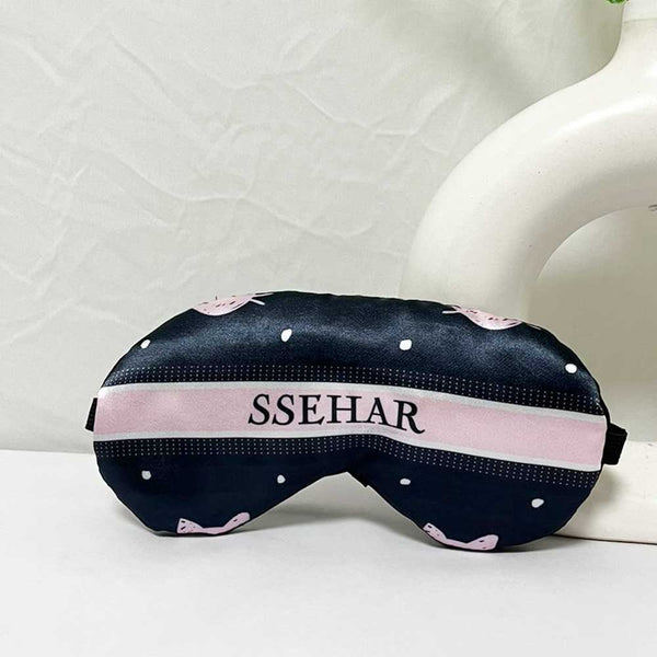 Personalized Cat Printed Eye Masks