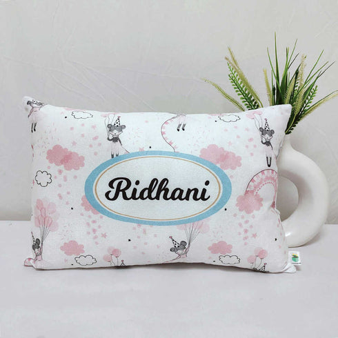 Personalized Clouds Printed Kids Pillow